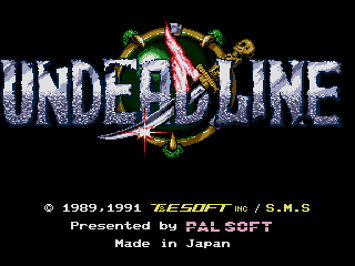 Screenshot Thumbnail / Media File 1 for Undead Line (Japan) [En by MIJET v20070903]